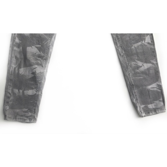 BDG Ankle Cigarette Grey Tie Dye Skinny Jeans - Picture 5 of 7
